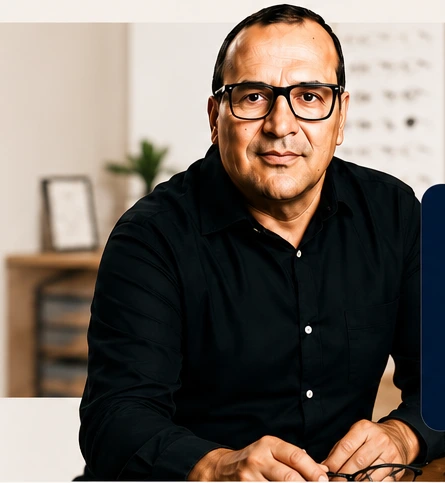 Abdelmounaim Azzimani, expert en visagisme optique
